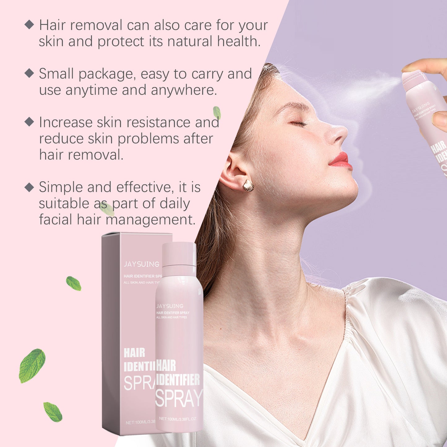 Jaysuing Dermaplaning & Hair Identifier Spray Duo