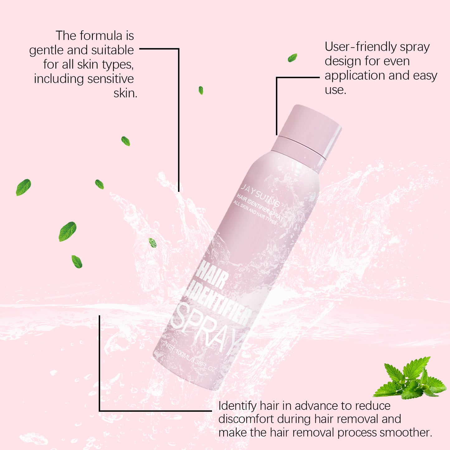 Jaysuing Dermaplaning & Hair Identifier Spray Duo