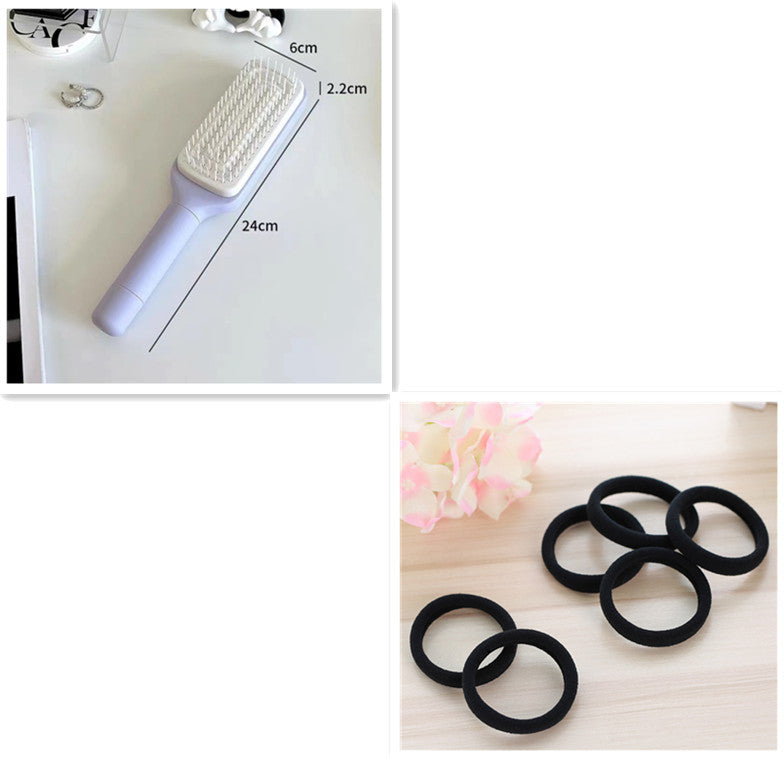 Self-Cleaning Anti-Static Hair Brush