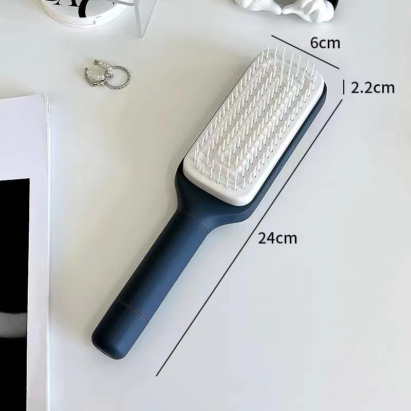 Self-Cleaning Anti-Static Hair Brush