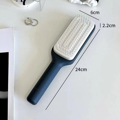 Self-Cleaning Anti-Static Hair Brush