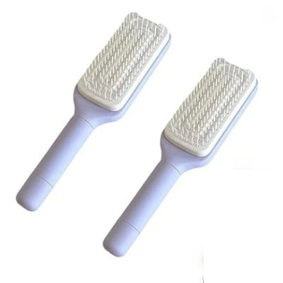 Self-Cleaning Anti-Static Hair Brush
